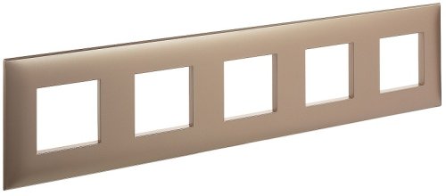 Рамка универсальная DKC Avanti 5-м. кремовый жемчуг картинка